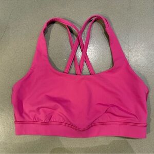 Lululemon Energy Bra, Sonic Pink